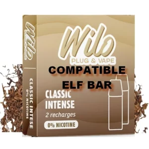 Pod Classic Wilo ELFBAR : Vape authentique saveur tabac blond naturel 😍 PROMOS et PRIX DÉGRESSIFS 😍 Elaboré en France 👍 - ⚡⚡⚡ LIVRAISON RAPIDE ⚡⚡⚡ www.eliquide-jungle.fr