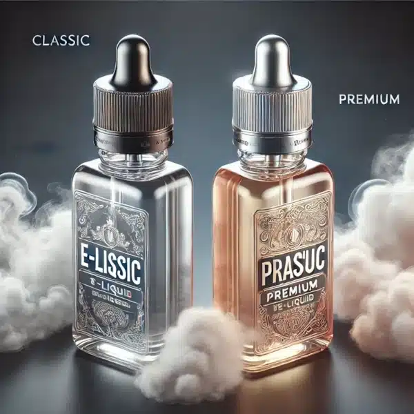 Différences entre e-liquides classiques et premium - www.eliquide-jungle.fr