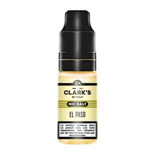 Sel de Nicotine El Paso Premium de Clark's by PULP | 😍 PROMOS et PRIX DEGRESSIFS 😍 | Made in France 👍 | ⚡⚡⚡ LIVRAISON RAPIDE ⚡⚡⚡