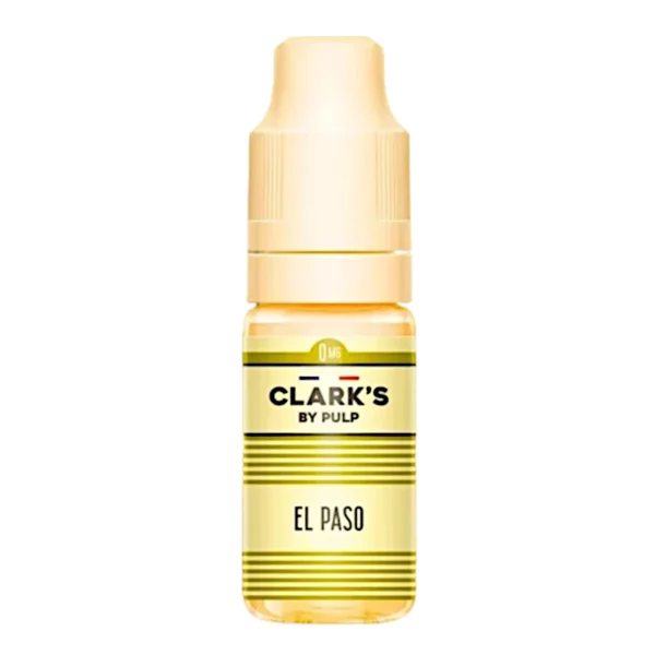 Liquide El Paso Premium de Clark's by PULP 10ml : Blond léger et subtil | 😍 PROMOS + POINTS + PRIX DÉGRESSIFS 😍 | Made in France 👍 | ⚡⚡⚡ LIVRAISON RAPIDE ⚡⚡⚡