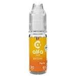 Alfaliquid Peche E liquide : des arômes sucré et poivré d'anis | 😍 PROMOS et PRIX DÉGRESSIFS 😍 | Made in France 👍 | ⚡⚡⚡ LIVRAISON RAPIDE ⚡⚡⚡ eliquide-jungle.fr