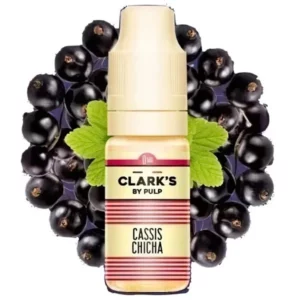 E Liquide Cassis Chicha de Clark's by PULP : Un cassis exquis | 😍 PROMOS et PRIX DEGRESSIFS 😍 | Made in France 👍 | ⚡⚡⚡ LIVRAISON RAPIDE ⚡⚡⚡ www.eliquide-jungle.fr