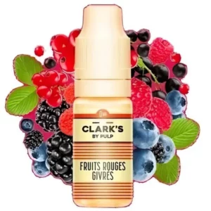 Voici le Eliquid Fruits Rouges Givres de clark's by pulp en 10ml -eliquide-jungle.fr