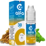 E-liquide Alfaliquid FR Mint classique blond avec une touche de menthol | 😍 PROMOS et PRIX DÉGRESSIFS 😍 | Made in France 👍 | ⚡⚡⚡ LIVRAISON RAPIDE ⚡⚡⚡ eliquide-jungle.fr