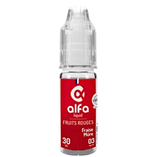 E Liquide Fraise Mure Alfaliquid : un mélange fruité et captivant | 😍 PROMOS et PRIX DÉGRESSIFS 😍 | Made in France 👍 | ⚡⚡⚡ LIVRAISON RAPIDE ⚡⚡⚡ eliquide-jungle.fr