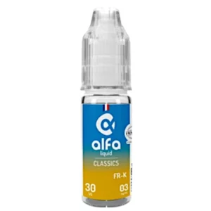 Alfaliquid FR-K Pas Cher Premium : Mélange de Blonds savoureux | 😍 PROMOS et PRIX DEGRESSIFS 😍 | Made in France 👍 | ⚡⚡⚡ LIVRAISON RAPIDE ⚡⚡⚡ www.eliquide-jungle.fr