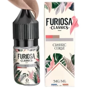 Furiosa Classique Corsé par Vape 47 : l'essence même du tabac | 😍 PROMOS et PRIX DÉGRESSIFS 😍 | Made in France 👍 | ⚡⚡⚡ LIVRAISON RAPIDE ⚡⚡⚡ eliquide-jungle.fr