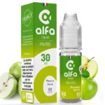 Eliquid Pomme Verte Alfaliquid : une Granny Smith cueillie à même l'arbre | 😍 PROMOS et PRIX DÉGRESSIFS 😍 | Made in France 👍 | ⚡⚡⚡ LIVRAISON RAPIDE ⚡⚡⚡ eliquide-jungle.fr