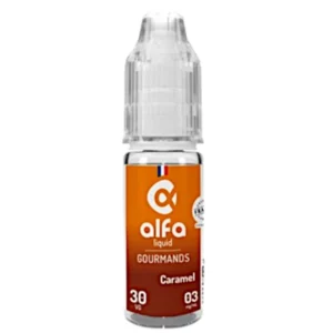 Eliquide Caramel Alfaliquid : Retrouvez le plaisir authentique du caramel | 😍 PROMOS et PRIX DÉGRESSIFS 😍 | Made in France 👍 | ⚡⚡⚡ LIVRAISON RAPIDE ⚡⚡⚡ eliquide-jungle.fr