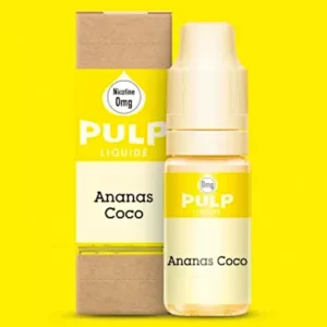 E-liquide PULP Ananas Coco : ananas juteux, sucré et noix de coco crémeuse | 😍 PROMOS et PRIX DÉGRESSIFS 😍 | Made in France 👍 | ⚡⚡⚡ LIVRAISON RAPIDE ⚡⚡⚡ eliquide-jungle.fr