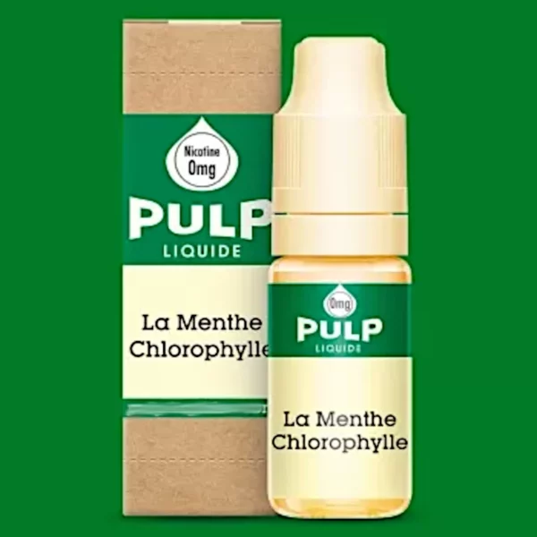 E-liquide PULP Menthe Chlorophylle : goût chewing-gums à la chlorophylle | 😍 PROMOS et PRIX DÉGRESSIFS 😍 | Made in France 👍 | ⚡⚡⚡ LIVRAISON RAPIDE ⚡⚡⚡ eliquide-jungle.fr