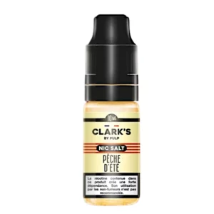 E Liquide Sel de nicotine Peche d'été Clarks by PULP | 😍 PROMOS et PRIX DEGRESSIFS 😍 | Made in France 👍 | ⚡⚡⚡ LIVRAISON RAPIDE ⚡⚡⚡ www.eliquide-jungle.fr