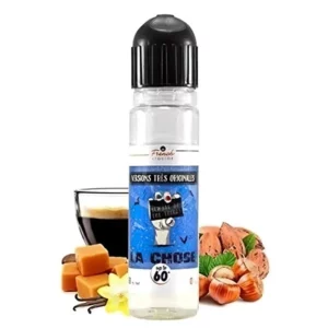 Eliquide La Chose 50ml : caramel beurre salé, noisette, café, noix, vanille 😍 PROMOS et PRIX DÉGRESSIFS 😍 Fabriqué en France 👍 - ⚡⚡⚡ LIVRAISON RAPIDE ⚡⚡⚡ eliquide-jungle.fr