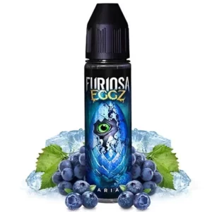 Eliquide Furiosa Eggz Aria 50ml / Vape 47 : baies bleues, raisin, menthol noir 😍 PROMOS et PRIX DÉGRESSIFS 😍 Fabriqué en France 👍 - ⚡⚡⚡ LIVRAISON RAPIDE ⚡⚡⚡ eliquide-jungle.fr
