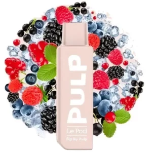 Pod Flip Fruits Rouges Glacés by PULP : Pod fruité et glacé | 😍 PROMOS et PRIX DÉGRESSIFS 😍 | Made in France 👍 | ⚡⚡⚡ LIVRAISON RAPIDE ⚡⚡⚡ eliquide-jungle.fr