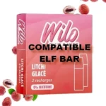 Pod Litchi Glacé Wilo / Elfbar : la douceur sucrée des litchis glacés 😍 PROMOS et PRIX DÉGRESSIFS 😍 Elaboré en France 👍 - ⚡⚡⚡ LIVRAISON RAPIDE ⚡⚡⚡ www.eliquide-jungle.fr
