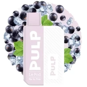Starter Kit Flip Cassis Givré by PULP : Un Pod Cassis Givré avec sa batterie | 😍 PROMOS et PRIX DÉGRESSIFS 😍 | Made in France 👍 | ⚡⚡⚡ LIVRAISON RAPIDE ⚡⚡⚡ eliquide-jungle.fr