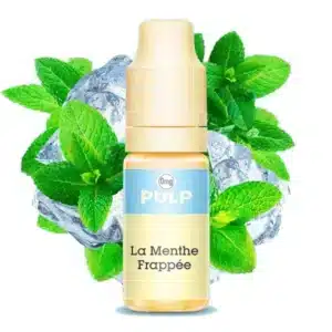 E Liquide Menthe Frappée Pulp 10ml : La menthe verte, puissante et glacée | 😍 PROMOS et PRIX DÉGRESSIFS 😍 | Made in France 👍 | ⚡⚡⚡ LIVRAISON RAPIDE ⚡⚡⚡ www.eliquide-jungle.fr