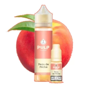 E Liquide Peau de Peche Pulp 60ml : La saveur d'une pêche bien juteuse | 😍 PROMOS + POINTS + PRIX DÉGRESSIFS 😍 | Made in France 👍 | ⚡⚡⚡ LIVRAISON RAPIDE ⚡⚡⚡ www.eliquide-jungle.fr