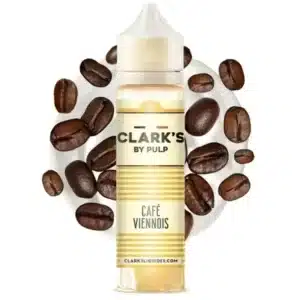 Eliquide Cafe Viennois Clarks by PULP 50ml : Créme, café et fève tonka 😍 PROMOS + POINTS + PRIX DÉGRESSIFS 😍 | Made in France 👍 | ⚡⚡⚡ LIVRAISON RAPIDE ⚡⚡⚡ www.eliquide-jungle.fr