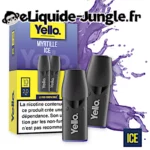 Recharge Vuse ePod 2 Myrtille Givrée à Super Prix : 100% Compatible avec les ePod 2 | 😍 PROMOS + POINTS + PRIX DÉGRESSIFS 😍 | ⚡⚡⚡ LIVRAISON RAPIDE ⚡⚡⚡ www.eliquide-jungle.fr