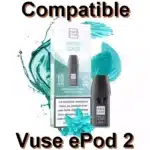 Recharge Vuse ePod 2 Prix Imbattable : 100% compatible avec les ePod 2 | 😍 PROMOS + POINTS + PRIX DÉGRESSIFS 😍 | Made in France 👍 | ⚡⚡⚡ LIVRAISON RAPIDE ⚡⚡⚡ www.eliquide-jungle.fr