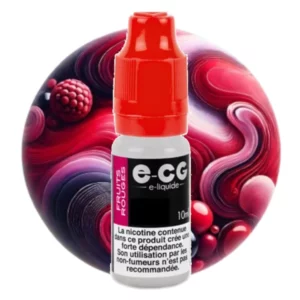 E liquide ECG Fruits Rouges 10ml Des fruits rouges acidulés et sucrés 😍 PROMOS + POINTS + PRIX DÉGRESSIFS 😍 Made in France 👍 ⚡⚡⚡ LIVRAISON RAPIDE ⚡⚡⚡ www.eliquide-jungle.fr