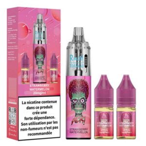 Randm Strawberry Watermelon 20K puffs Tornado FUMOT | 😍 PROMOS + POINTS + PRIX DÉGRESSIFS 😍 | ⚡ LIVRAISON RAPIDE ⚡ | L'authentique Randm Fraise Pasteque ! www.eliquide-jungle.fr