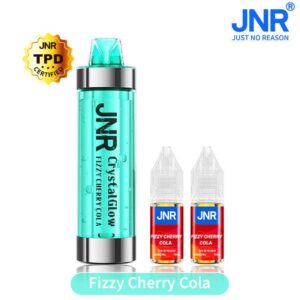Puff JNR Crystal Cola Cerise 33K 20mg | 😍 PROMOS + POINTS + PRIX DÉGRESSIFS 😍 | ⚡ LIVRAISON RAPIDE ⚡ | La Puff JNR transparente avec LED 33K
