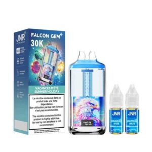 Falcon Summer Holiday – Puff JNR Falcon Gem+ 30K Puffs | 😍 PRIX MALINS + POINTS + PRIX DÉGRESSIFS 😍 | ⚡ LIVRAISON RAPIDE ⚡ | La 30 000 Puff Falcon GEM+ / eliquide-jungle.fr