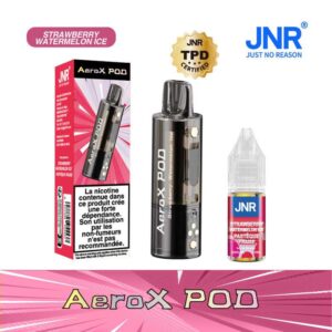 POD AEROX JNR Strawberry Watermelon Ice 20mg | 😍 PROMOS + POINTS + PRIX DÉGRESSIFS 😍 | ⚡⚡⚡ LIVRAISON RAPIDE ⚡⚡⚡ | Le Pod pour la Puff JNR Haut de Gamme 32K - eliquide-jungle.fr