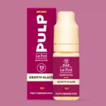 Pulp Griottes Glacée : Le Pod Liquide : Griotte naturelle avec sensation glacée | 😍 PROMOS + POINTS + PRIX DÉGRESSIFS 😍 Made in France ⚡⚡ LIVRAISON RAPIDE ⚡⚡ eliquide-jungle.fr