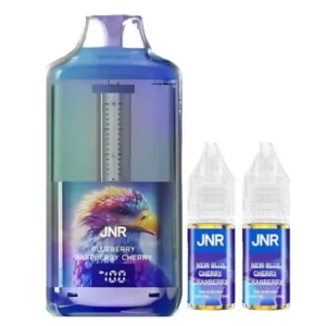 JNR Cerise – Puff Gem Blueberry Raspberry Cherry – Puff JNR Falcon Gem+ 30K Puffs | 😍 PRIX MALINS 😍 | ⚡ LIVRAISON RAPIDE ⚡ | La 30 000 Falcon GEM+ de chez JNR | www.eliquide-jungle.fr
