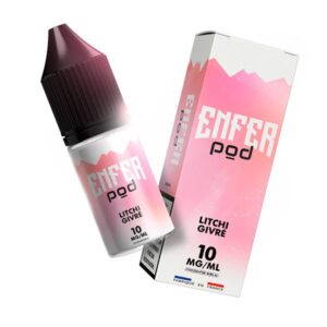 e-Liquide Litchi Givre 10ml - Enfer Pod - VAPE 47