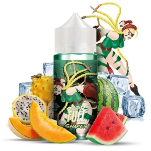 e-Liquide Shaken 100ml Fighter Fuel - Pitaya Pastèque Melon