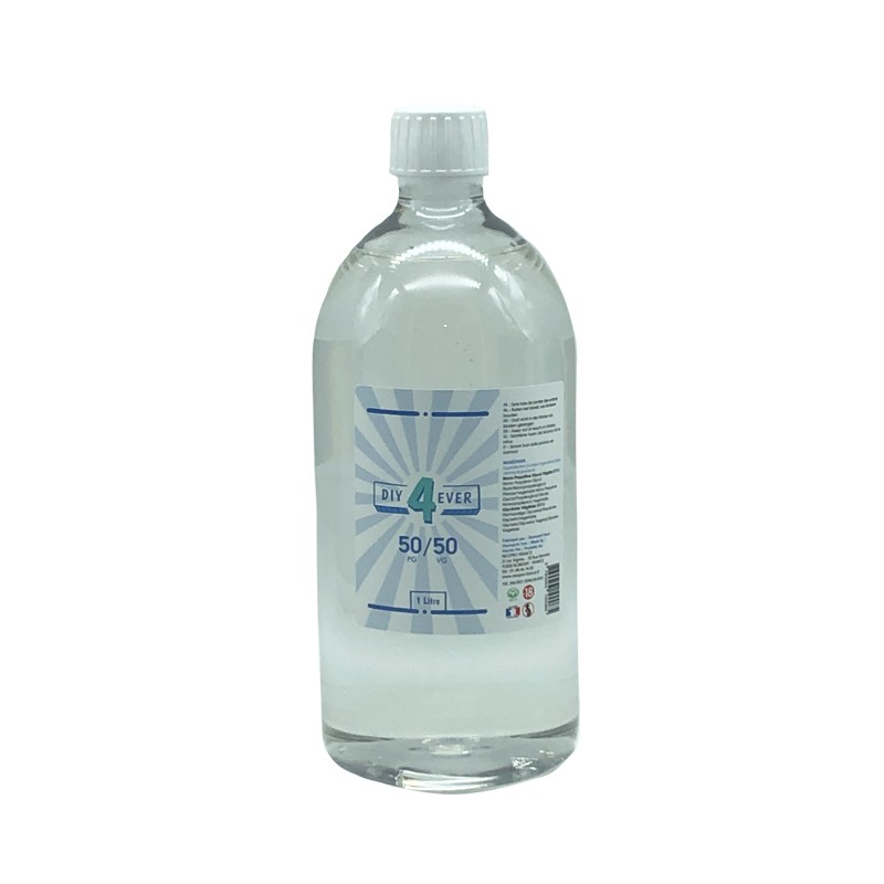 Base e liquide 1 litre Végétale - 50/50 - DIY | 😍 PROMOS + POINTS + PRIX DÉGRESSIFS 😍 | Made in France 👍 | ⚡⚡⚡ LIVRAISON RAPIDE ⚡⚡⚡ BASE 100% VEGETALE - www.eliquide-jungle.fr