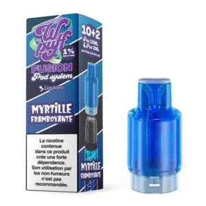 Pod WPuff Fusion Myrtille Framboyante LIQUIDEO - 15000 Puffs