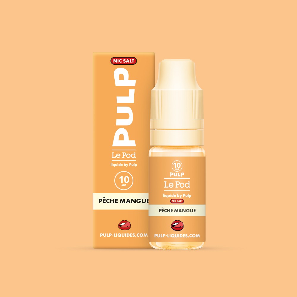 e-Liquide Pêche Mangue 10ml - Le Pod Liquide by PULP