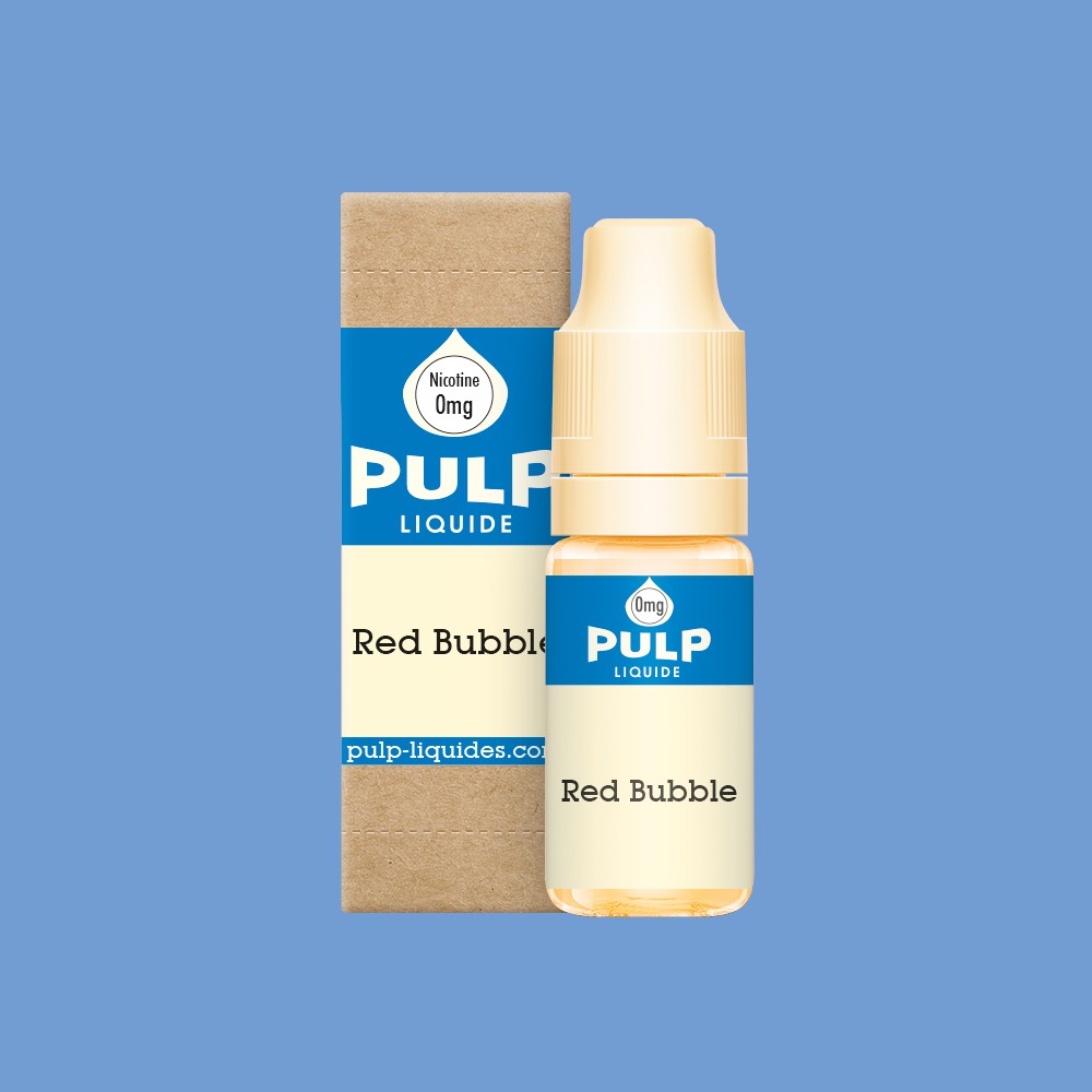 e-Liquide Red Bubble 10ml - PULP Original