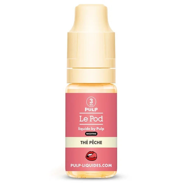e-Liquide Thé Pêche 10ml - Le Pod Liquide by PULP