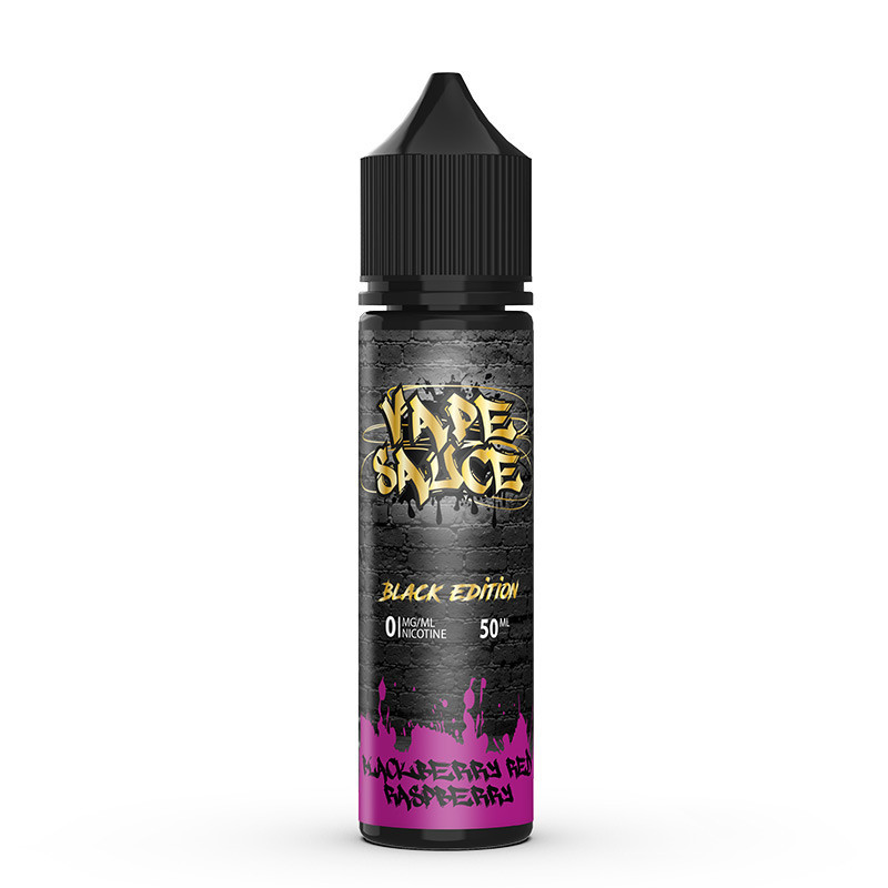 e-Liquide Blackberry Red Raspberry 50ml Black Edition - Vape Sauce