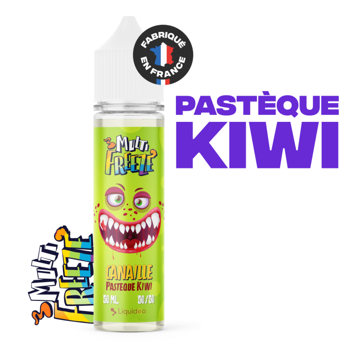 e-Liquide Canaille Pastèque Kiwi 50ml - Multi Freeze Liquideo