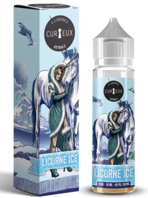 e-Liquide Licorne Ice 50ml - Curieux Édition Astrale