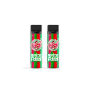 Recharge Wpuff 1800 Pastèque Fraise Liquideo - Pack de 2 pods 2ml