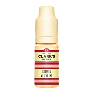 E liquide Citrus Verveine de chez Clarks by PULP | 😍 PROMOS et PRIX DEGRESSIFS 😍 | Made in France 👍 | ⚡⚡⚡ LIVRAISON RAPIDE ⚡⚡⚡ eliquide-jungle.fr