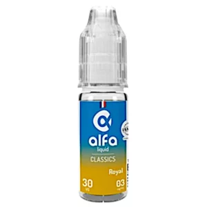 Eliquide Alfaliquid Royal Premium Tabac Blond, Caramel et Noix | 😍 PROMOS et PRIX DÉGRESSIFS 😍 | Made in France 👍 | ⚡⚡⚡ LIVRAISON RAPIDE ⚡⚡⚡ www.eliquide-jungle.fr