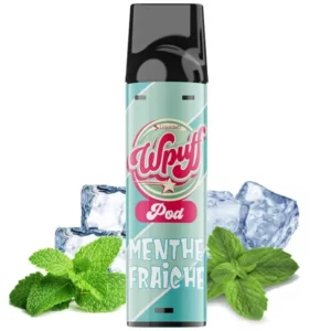 Pod Wpuff Menthe Fraiche Liquideo : des notes mentholées et de douceur | 😍 PROMOS et PRIX DÉGRESSIFS 😍 | Made in France 👍 | ⚡⚡⚡ LIVRAISON RAPIDE ⚡⚡⚡ eliquide-jungle.fr