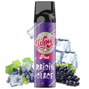 Pod Wpuff Raisin glacé Liquideo : Pod au délicieux goût de raisin glacé | 😍 PROMOS et PRIX DÉGRESSIFS 😍 | Made in France 👍 | ⚡⚡⚡ LIVRAISON RAPIDE ⚡⚡⚡ eliquide-jungle.fr