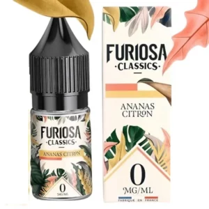 Furiosa Ananas Citron par Vape 47 : ananas tropical et citron acidulé | 😍 PROMOS et PRIX DÉGRESSIFS 😍 | Made in France 👍 | ⚡⚡⚡ LIVRAISON RAPIDE ⚡⚡⚡ eliquide-jungle.fr