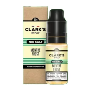 E Liquide Sel de Nicotine Menthe Frost Clarks by PULP 😍 PROMOS et PRIX DEGRESSIFS 😍 Made in France 👍 ⚡⚡⚡ LIVRAISON RAPIDE ⚡⚡⚡ eliquide-jungle.fr
